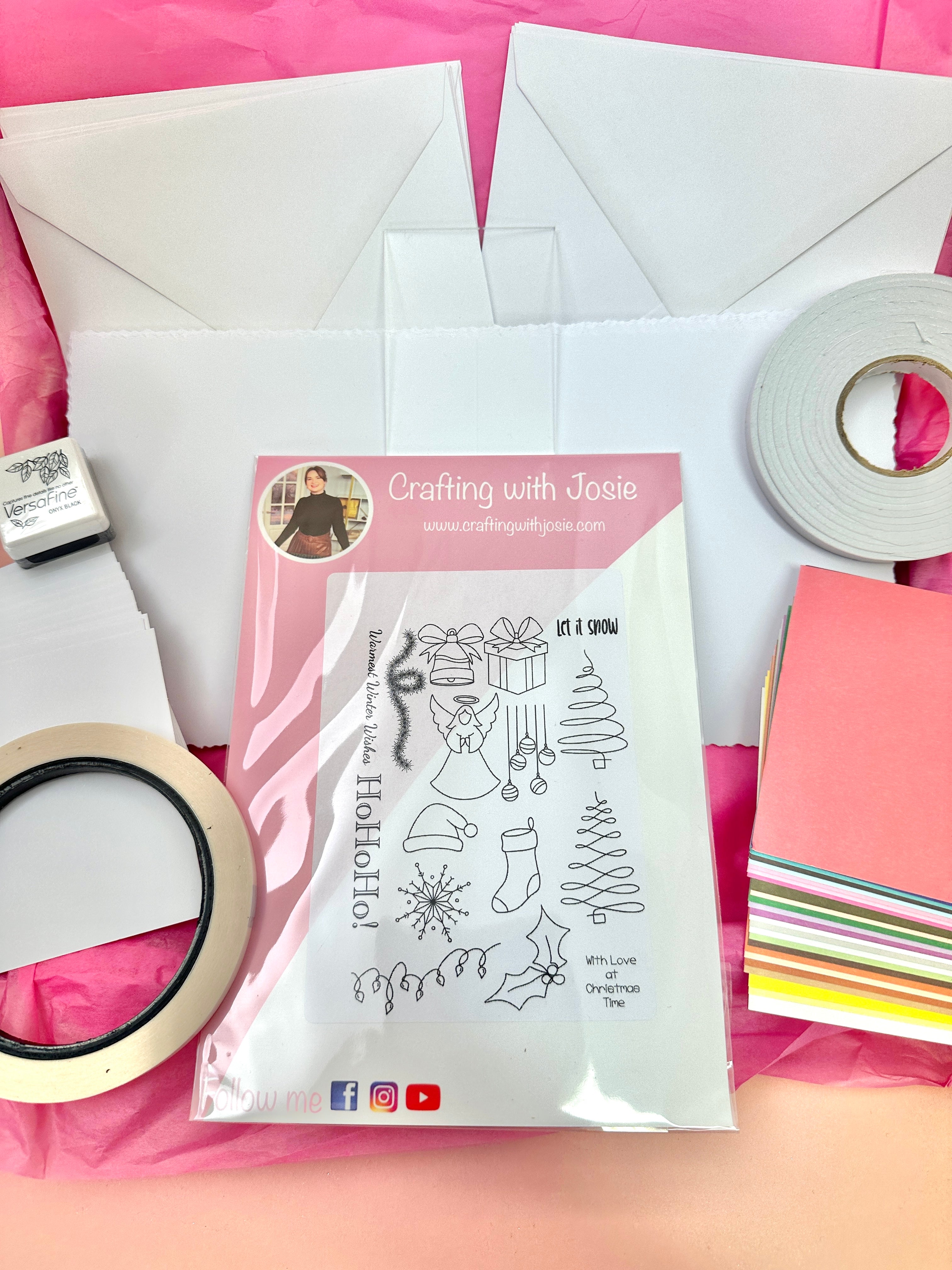 B Me Card Making Kit for Kids - Arts and Crafts Box - DIY Holiday, Birthday  Cards Stationary Set – Jel Pens, Sticker Sheets, Gems, Envelope, Ribbon,  Tape - Crafts Age 6+ : Arts, Crafts & Sewing 