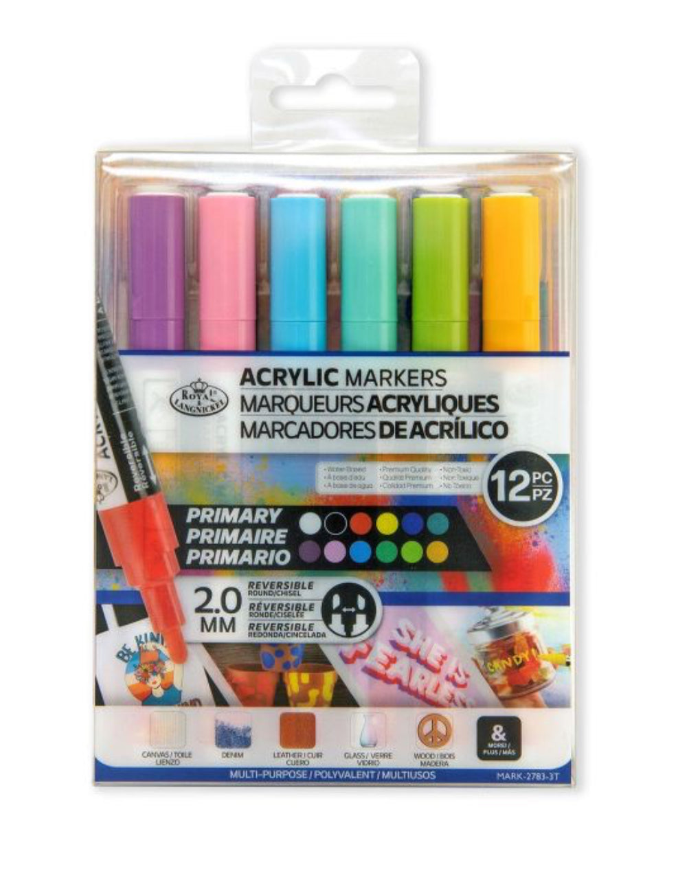 Royal & Langnickel Acrylic Paint Pens 12pk