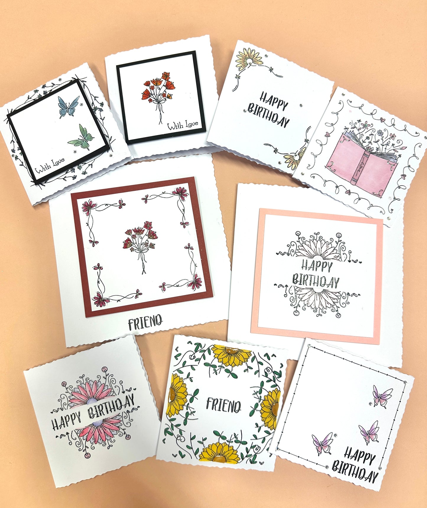 Crafting with Josie - Borders and Corners Stamp Set