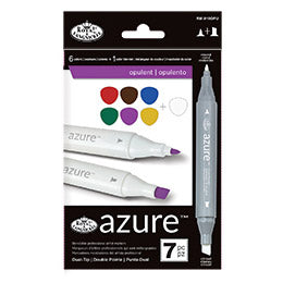 Royal & Langnickel - Dual Tip Alcohol Markers - Set of 7 - Opulent Shades